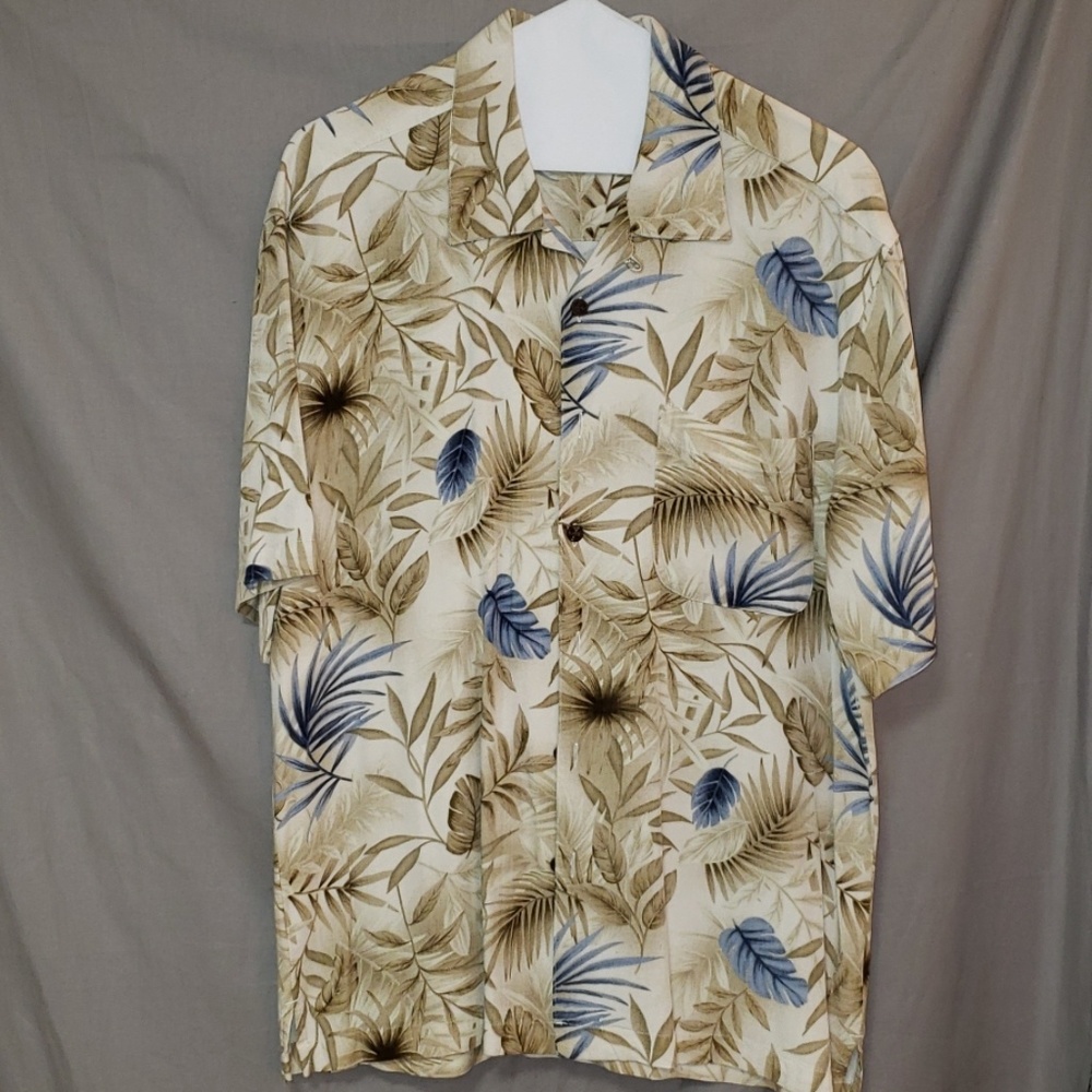 Caribbean Joe Hawaiian shirt, Large mens